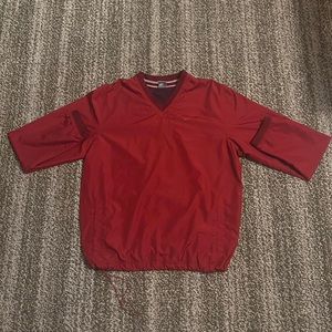 Red Nike Windbreaker